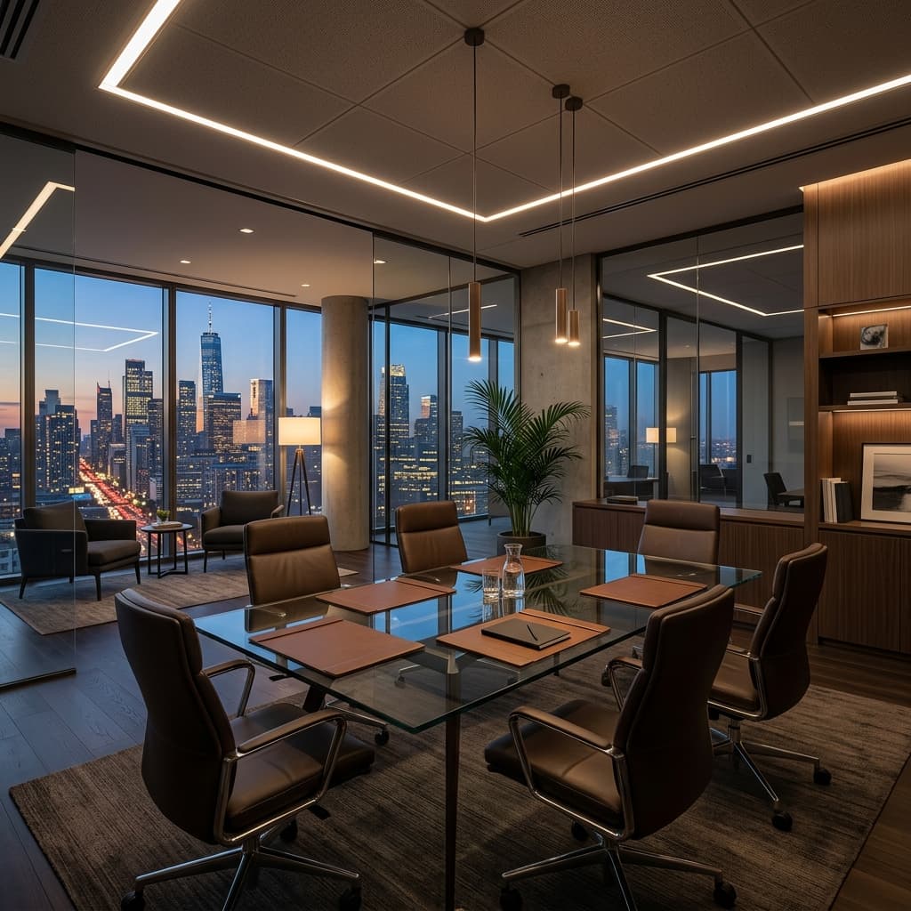 Modern Corporate Finance Office